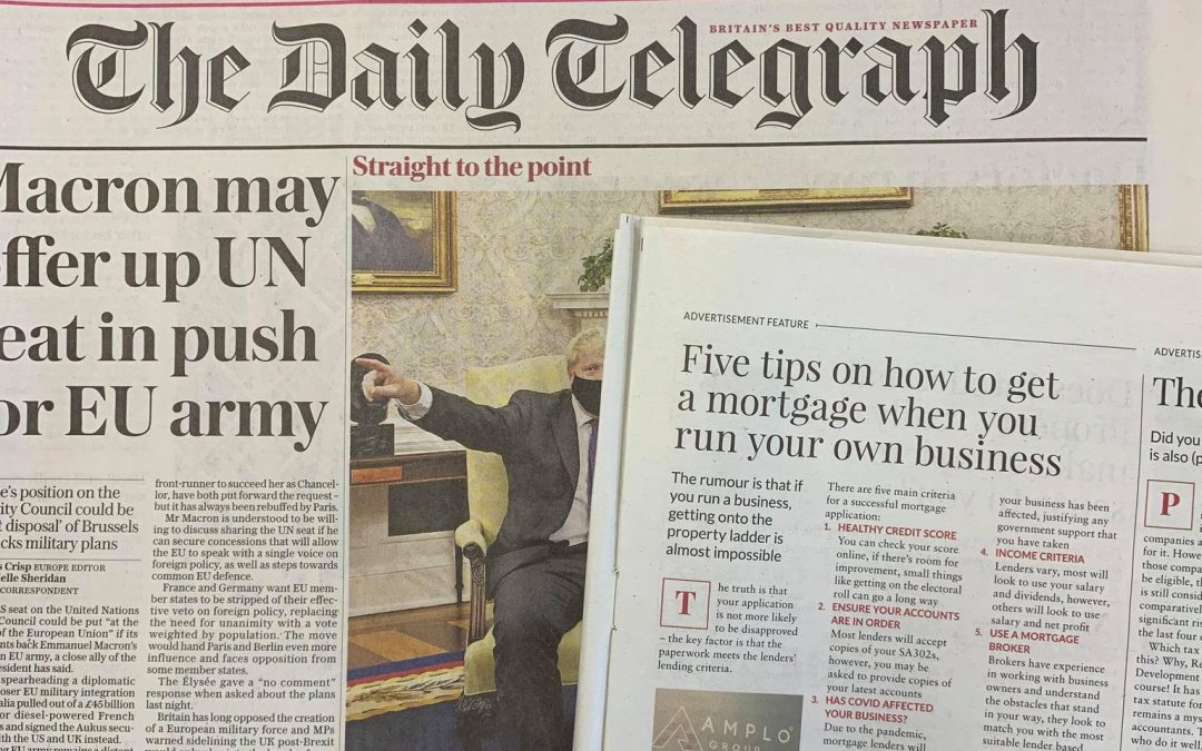 Five Tips on How To Get a Mortgage When Your Own Business